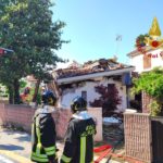 Explosion in San Donà di Piave, ein Haus ist eingestürzt