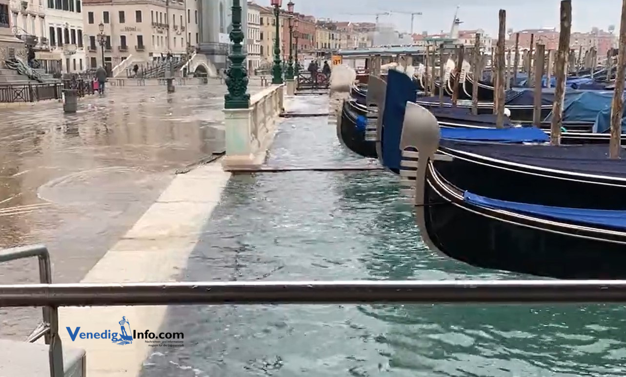Venedig - Auch heute schützt MOSE vor Überflutung