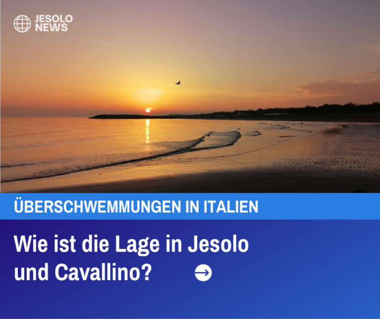 Überschwemmungen in Italien - Wie ist die Lage in Jesolo und Cavallino?