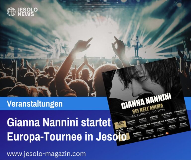 Gianna Nannini startet Europa-Tournee in Jesolo