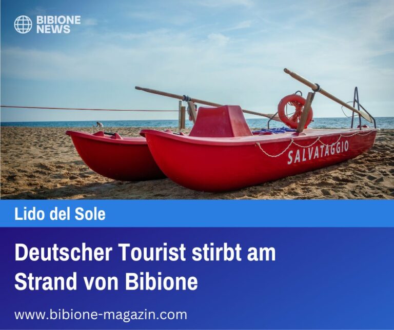 Deutscher Tourist stirbt am Strand von Bibione