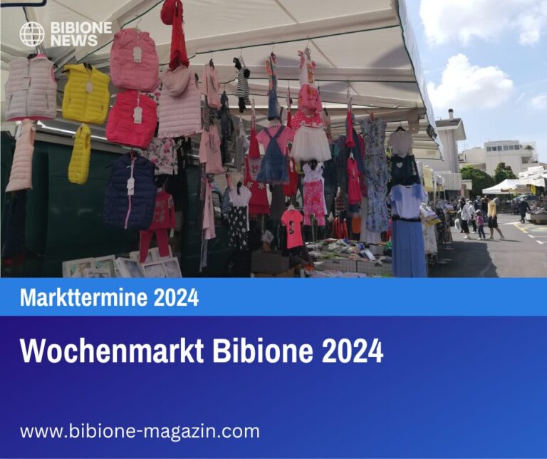 Wochenmarkt Bibione 2024