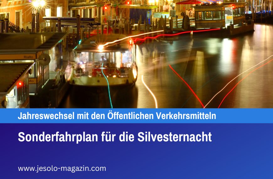 Sonderfahrplan für die Silvesternacht