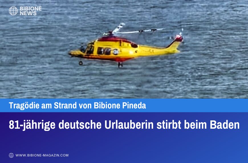 81-jährige deutsche Urlauberin stirbt beim Baden