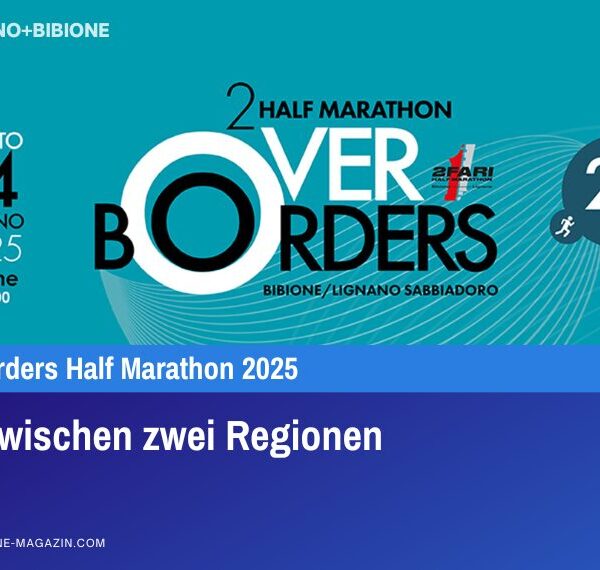 Lauf zwischen zwei Regionen