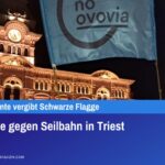 Proteste gegen Seilbahn in Triest