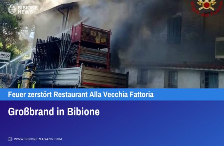 Großbrand in Bibione