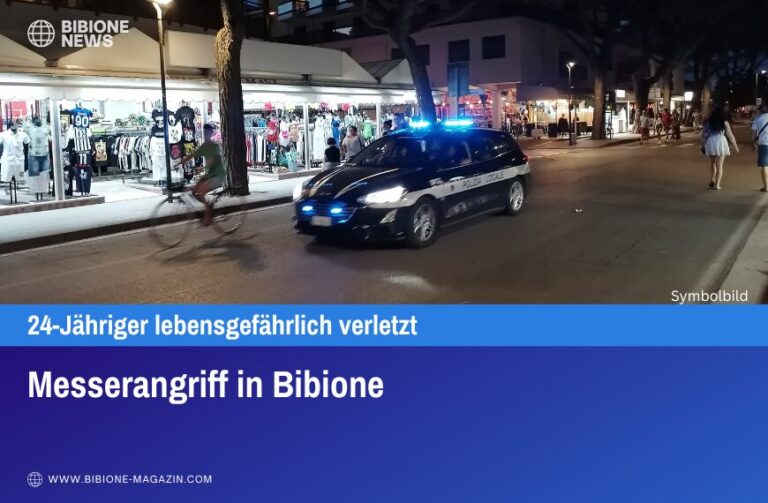 Messerangriff in Bibione