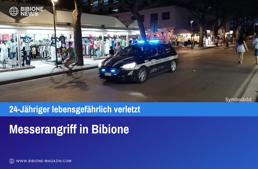 Messerangriff in Bibione