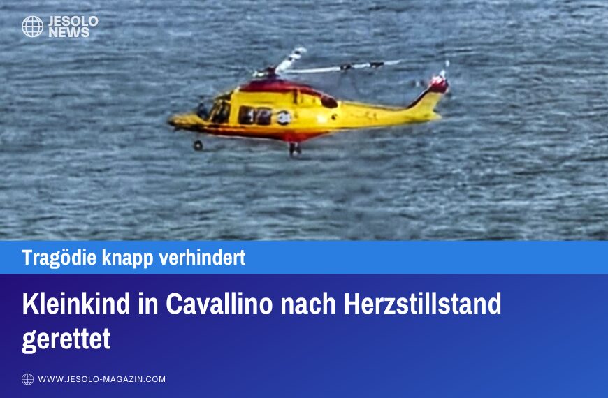 Kleinkind in Cavallino nach Herzstillstand gerettet