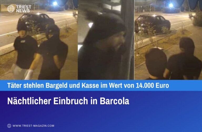 Nächtlicher Einbruch in Barcola