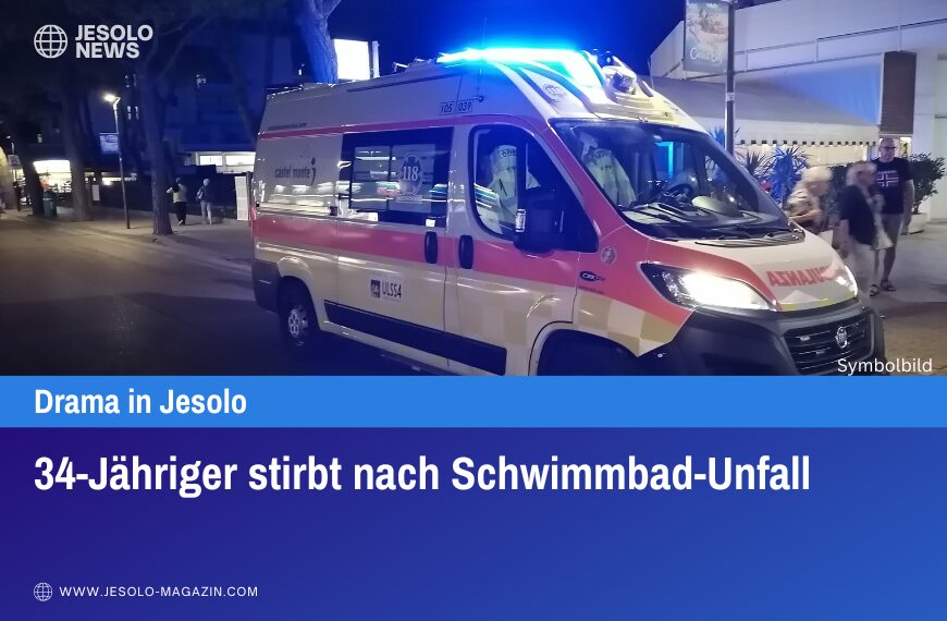 34-Jähriger stirbt nach Schwimmbad-Unfall
