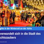 Jesolo verwandelt sich in die Stadt des Weihnachtszaubers