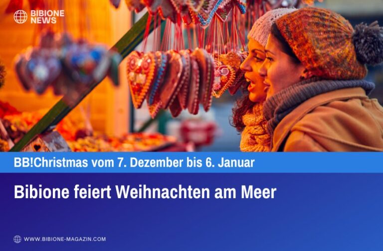 Bibione feiert Weihnachten am Meer