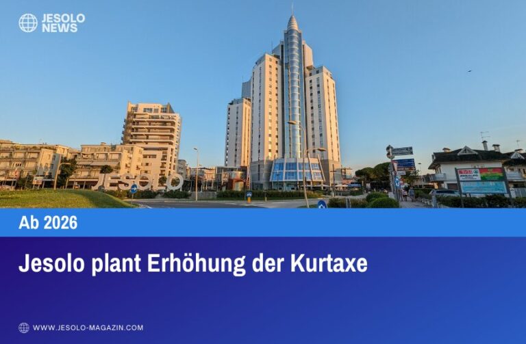 Jesolo plant Erhöhung der Kurtaxe