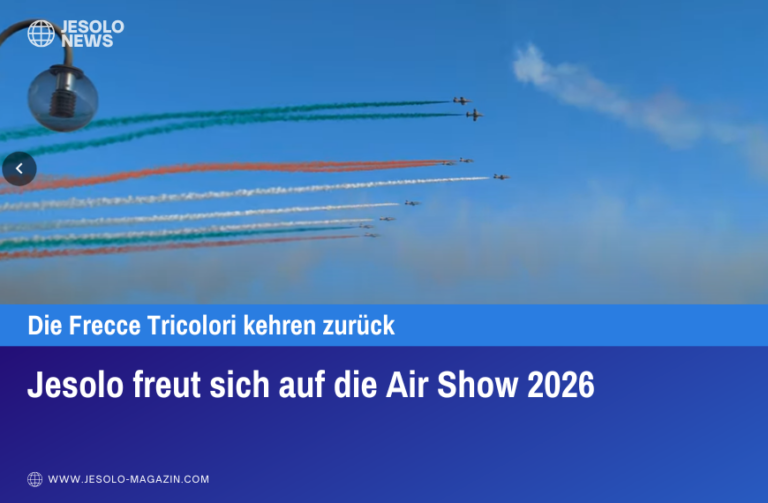 Jesolo freut sich auf die Air Show 2026