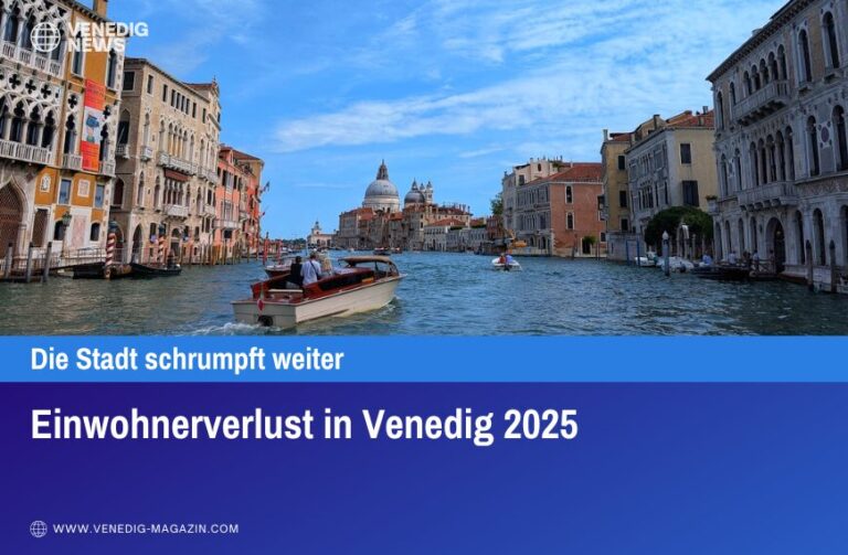 Einwohnerverlust in Venedig 2025