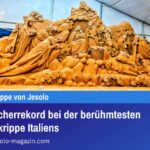 Besucherrekord bei der berühmtesten Sandkrippe Italiens