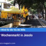 Neuer Wochenmarkt in Jesolo