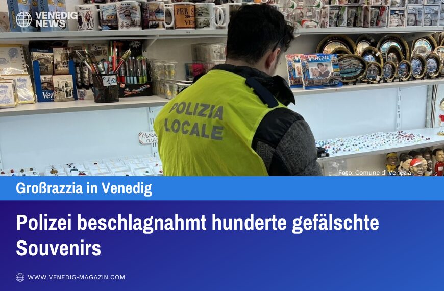 Polizei beschlagnahmt hunderte gefälschte Souvenirs