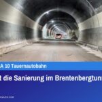 So läuft die Sanierung im Brentenbergtunnel