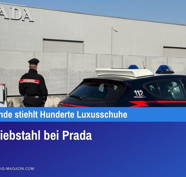 Großdiebstahl bei Prada