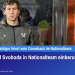 Michael Svoboda in Nationalteam einberufen