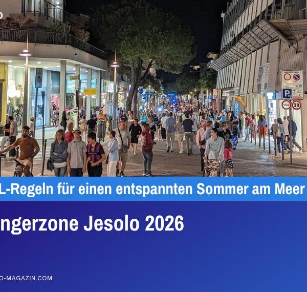 Fußgängerzone Jesolo 2026