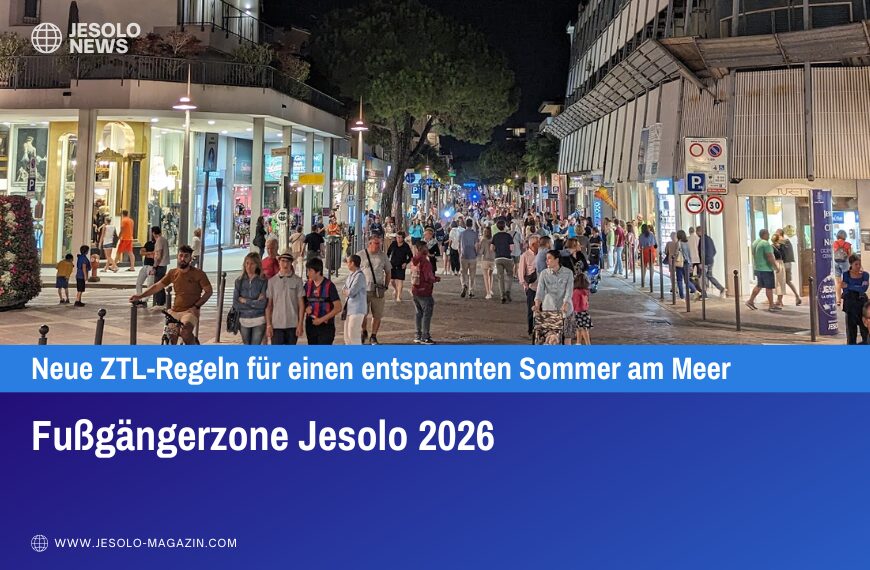 Fußgängerzone Jesolo 2026