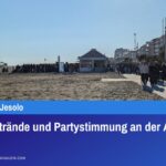 Volle Strände und Partystimmung an der Adria