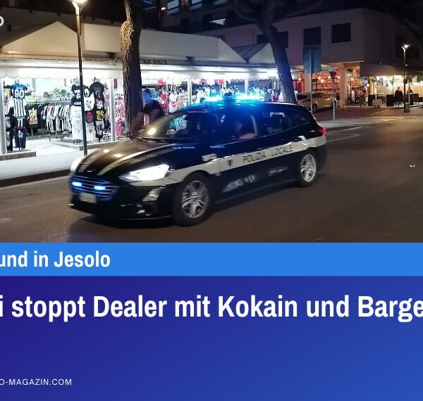Polizei stoppt Dealer mit Kokain und Bargeld