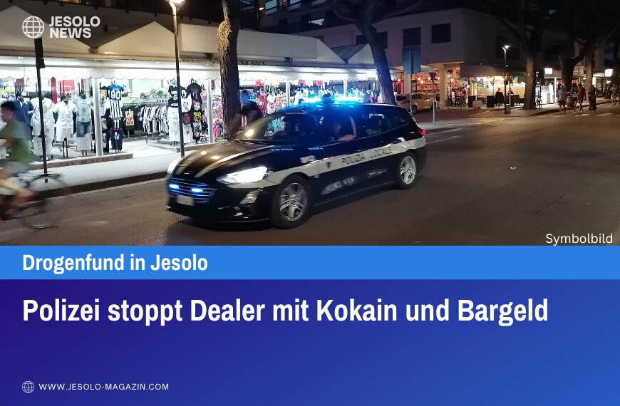 Polizei stoppt Dealer mit Kokain und Bargeld