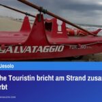 Deutsche Touristin bricht am Strand zusammen und stirbt