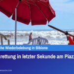 Lebensrettung in letzter Sekunde am Piazzale Zenith