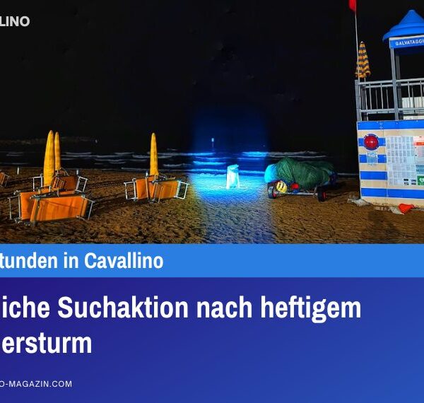 Nächtliche Suchaktion nach heftigem Sommersturm