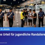 Strenges Urteil für jugendliche Randalierer am Strand