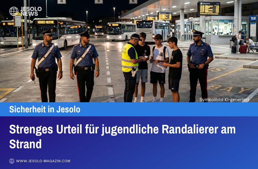 Strenges Urteil für jugendliche Randalierer am Strand
