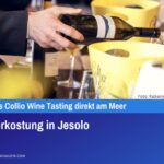 Weinverkostung in Jesolo