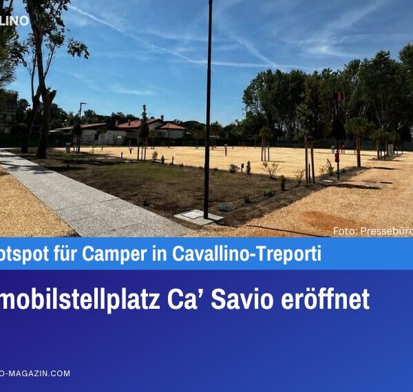 Wohnmobilstellplatz Ca’ Savio eröffnet