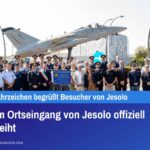 AMX am Ortseingang von Jesolo offiziell eingeweiht