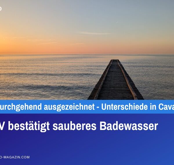 ARPAV bestätigt sauberes Badewasser
