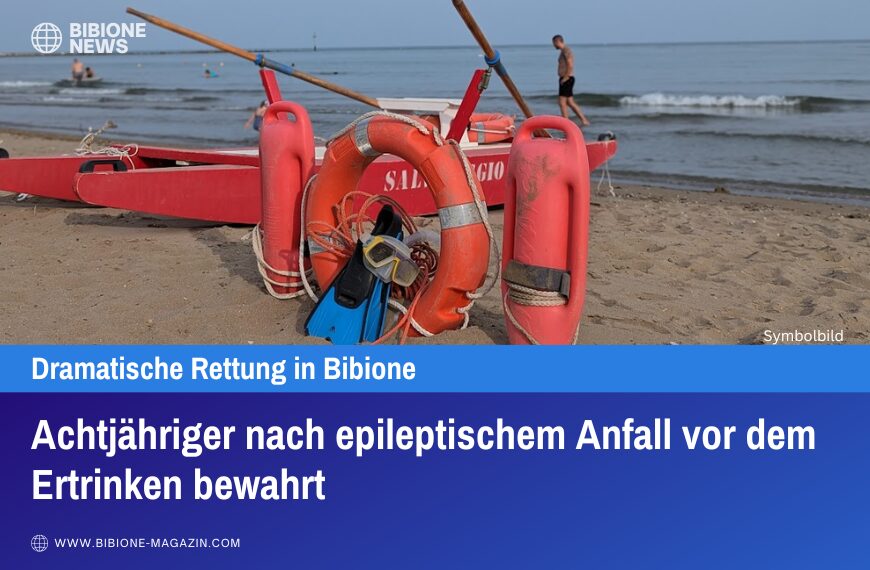 Achtjähriger nach epileptischem Anfall vor dem Ertrinken bewahrt