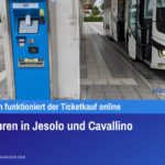Bus fahren in Jesolo und Cavallino