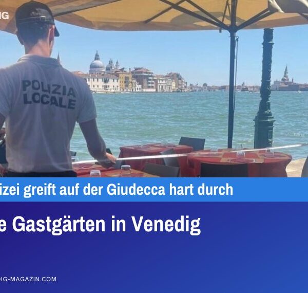 Illegale Gastgärten in Venedig