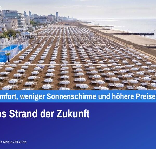 Jesolos Strand der Zukunft