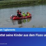 Vater rettet seine Kinder aus dem Fluss und ertrinkt