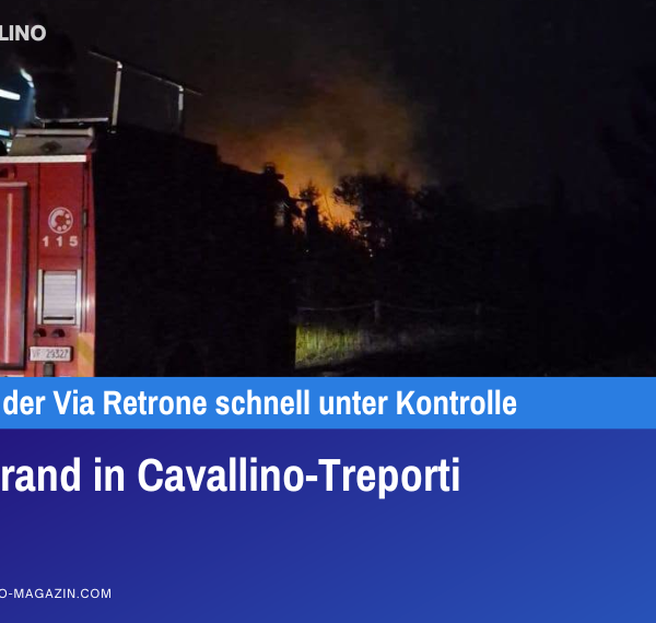 Waldbrand in Cavallino-Treporti