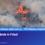Waldbrände in Friaul