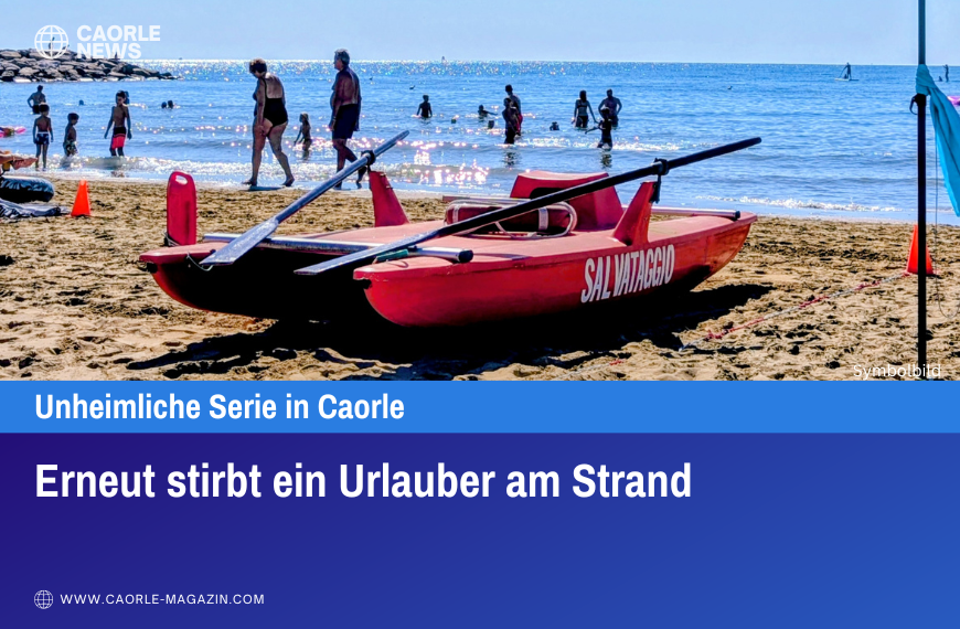Erneut stirbt ein Urlauber am Strand