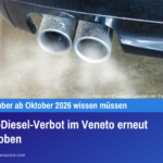 Euro-5-Diesel-Verbot im Veneto erneut verschoben